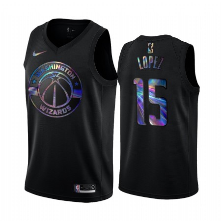 Washington Wizards Robin Lopez 15 Iridescent HWC Collection Miesten Pelipaidat Swingman